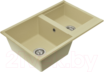 Мойка кухонная Акватон Делия 78 DBL (1A723132DE290)