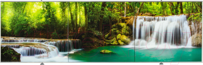 Экран для ванны Comfort Alumin Group Водопад 3D 170x50 - фото