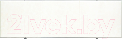 Экран для ванны Comfort Alumin Group Белый глянцевый 120 - фото