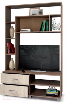 Стенка Modern Ева Е72 (ясень шимо темный/шимо светлый)