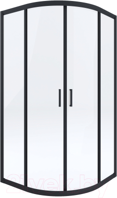 Душевой уголок Deante Funkia KYP N51K (черный) - фото