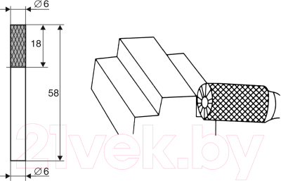 Борфреза Энкор 21702