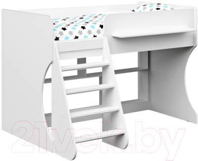 Кровать-чердак детская Можга Капризун 2 / Р436