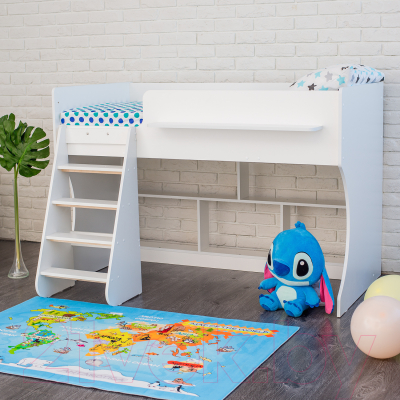 Кровать-чердак детская Можга Капризун 2 / Р436