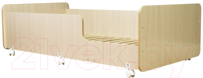 Кровать-тахта детская Можга Капризун 4 / Р439 (дуб млечный) - фото