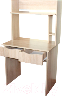Письменный стол Компас-мебель КС-003-01 (дуб сонома светлый)