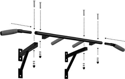 Турник-брусья Absolute Champion Атлет 3 в 1