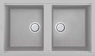 Мойка кухонная Elleci Best 450 Aluminium M79 / LMB45079 - фото