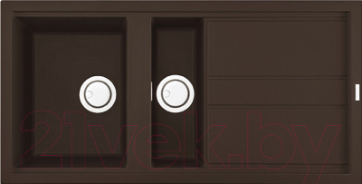 Мойка кухонная Elleci Best 475 Espresso M78 / LMB47578 - фото