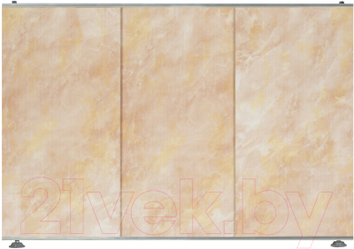 Экран для ванны Comfort Alumin Group Мрамор коралл - фото