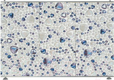 Экран для ванны Comfort Alumin Group Жемчужная мозаика - фото