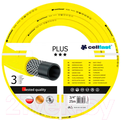 Шланг поливочный Cellfast Plus 3/4