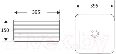 Умывальник BelBagno BB1421