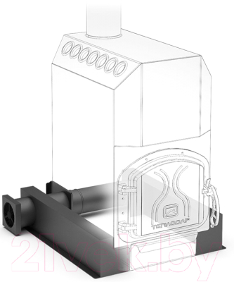 Приставка для печи Теплодар Турбо ТОП-200