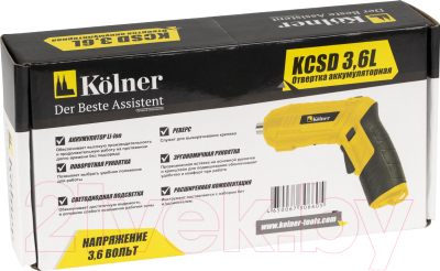 Электроотвертка Kolner KCSD 3.6L