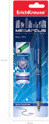 Ручка шариковая Erich Krause Megapolis Concept / EK31