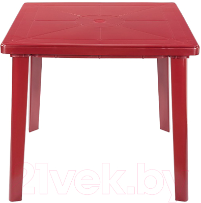 Стол пластиковый Стандарт Пластик Групп Квадратный 80х80 - фото