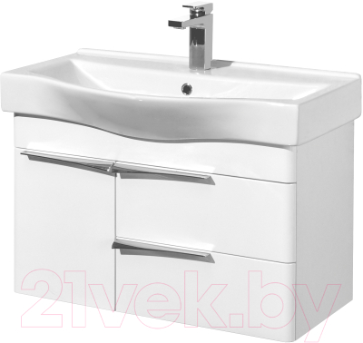 Тумба с умывальником Акватон Беверли 80 (1A2355K0BV010) - фото