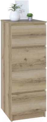 Комод Сокол-Мебель Т-4Р (дуб делано) - фото