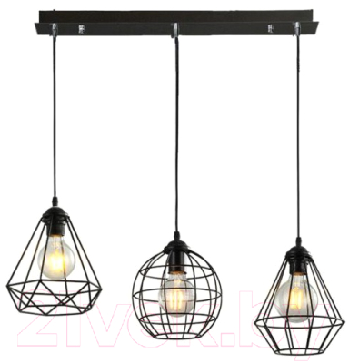 Люстра Imex MD.1716-3-P BK - фото