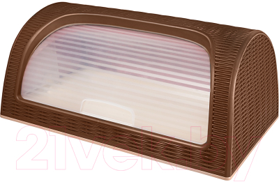 Хлебница Эльфпласт Elegance EP436 (коричневый) - фото