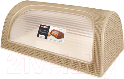 Хлебница Эльфпласт Elegance EP436 (бежевый) - фото