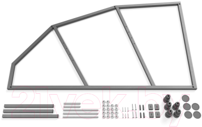 Ванна акриловая Cersanit Joanna 150x95 L (с каркасом и экраном)