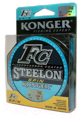 Леска монофильная Konger Steelon Fc-1 Spin 0.30мм 150м / 233150030 - фото