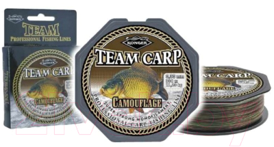 Леска монофильная Konger Team Carp Camouflage 0.25мм 350м / 214005025