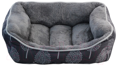 Лежанка для животных Triol Сказочный лес / 31931045 (S, серый) - фото