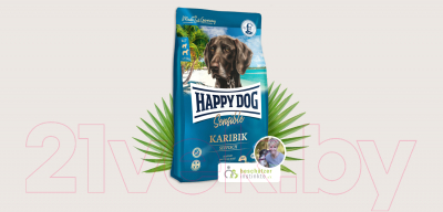 Сухой корм для собак Happy Dog Sensible Karibik / 03522