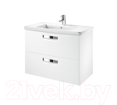 Тумба с умывальником Roca The Gap 70 / A327471000 + ZRU9302733 - фото