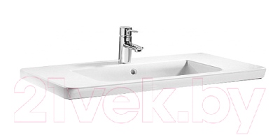 Тумба с умывальником Roca The Gap 60 / A327472000 + ZRU9302879 (белый глянец)