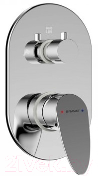 Корпус для скрытого монтажа Bravat Drop P69190C-2-RUS - фото