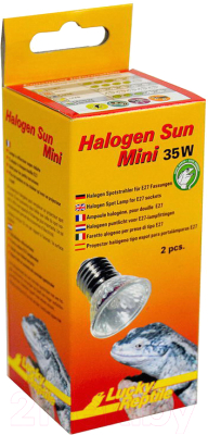 Набор ламп для террариума Lucky Reptile Halogen Sun Mini / HSM-35 - фото