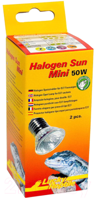 Набор ламп для террариума Lucky Reptile Halogen Sun Mini / HSM-50 - фото