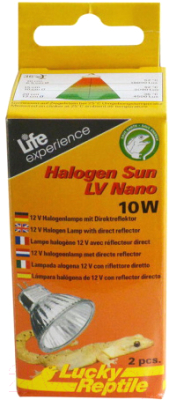 Набор ламп для террариума Lucky Reptile Halogen Sun Nano / HSN-10 - фото