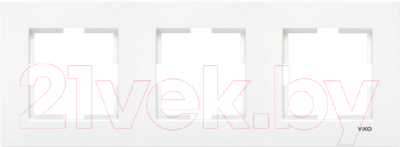 Рамка для выключателей и розеток Viko Karre / 90960202 - фото
