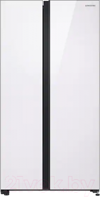 Холодильник с морозильником Samsung RS62R50311L/WT - фото