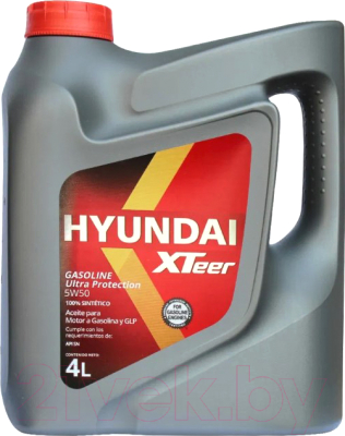 Моторное масло Hyundai XTeer XTeer Gasoline Ultra Protection 5W50 / 1041129 - фото