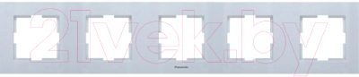 Рамка для выключателей и розеток Panasonic Karre Plus WKTF08152SL-BY - фото