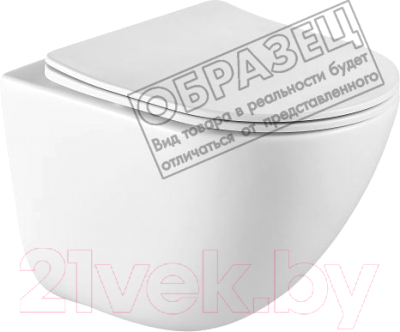 Унитаз подвесной BelBagno BB051CHR - фото