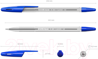 Набор шариковых ручек Erich Krause R-301 / 22032