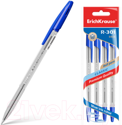 Набор шариковых ручек Erich Krause R-301 / 22032