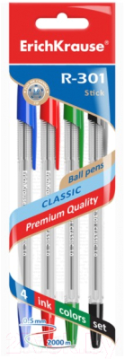 Набор шариковых ручек Erich Krause R-301 / 44593 - фото
