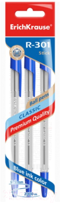 Набор шариковых ручек Erich Krause R-301 / 42618 - фото