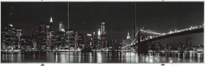 Экран для ванны Comfort Alumin Group Ночной город 3D 170x50 - фото