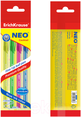 Набор шариковых ручек Erich Krause Neo Cocktail / 43729