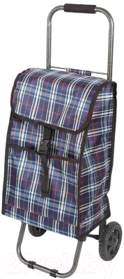 Сумка-тележка Рыжий кот JX-D2 Клетка / M093576 - фото