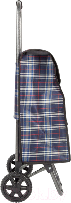 Сумка-тележка Рыжий кот JX-D2 Клетка / M093576